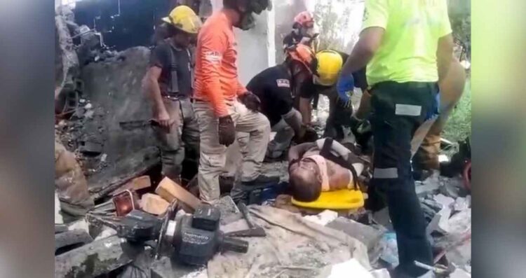 Techo colapsa en Guadalupe