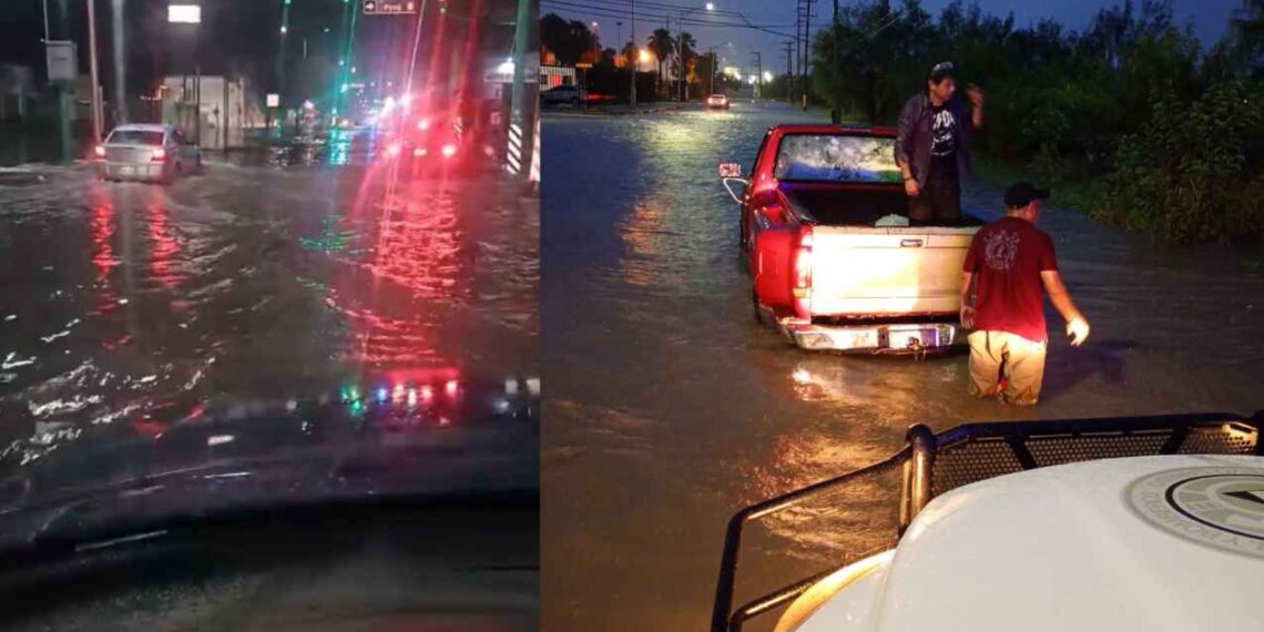 Tormenta afecta el suministro de agua en sectores del sur de Nuevo Laredo, Tamaulipas