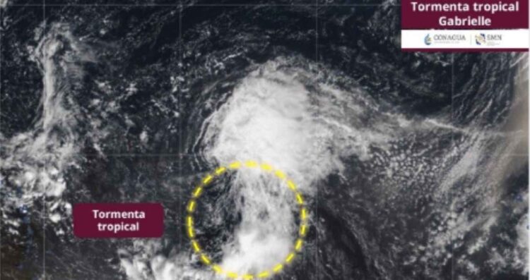 Tormenta tropical Gabrielle se forma en Océano Atlántico: ¿Dónde se encuentra localizada?