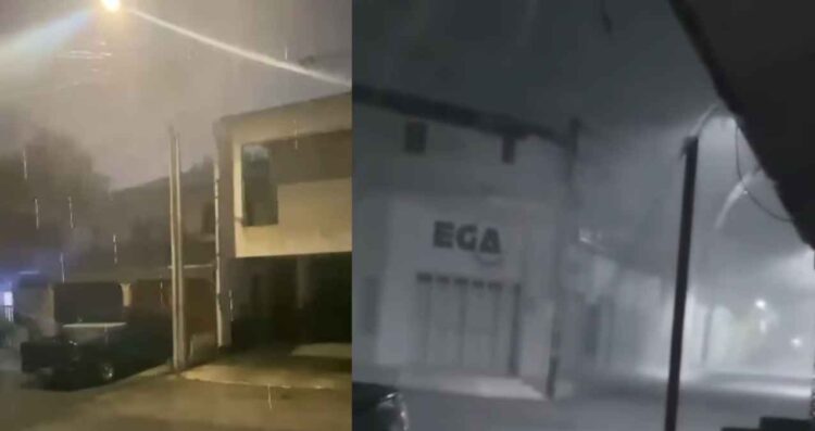 Tormentas intensas Nuevo León