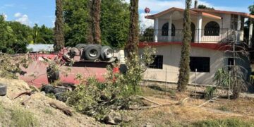 Tráiler se accidenta