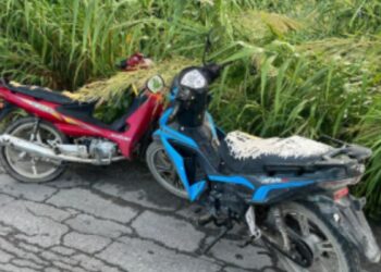 Tres estudiantes resultan lesionados tras choque en motocicletas en El Mante, Tamaulipas