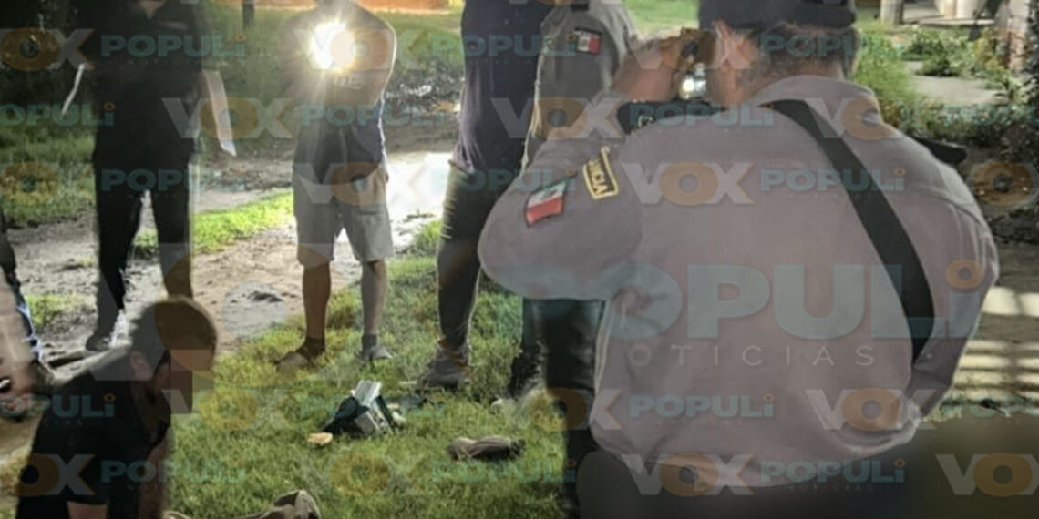 Veladores detienen a presunto ladrón tras robo de autoestéreo en Altamira, Tamaulipas