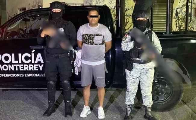 Venezolano es detenido por circular a bordo de una motocicleta robada en Monterrey, NL