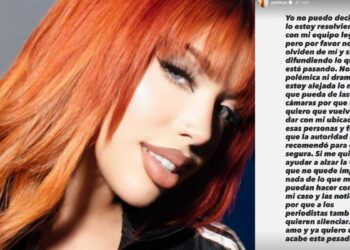 Yeri Mua anuncia acciones legales tras amenazas de muerte