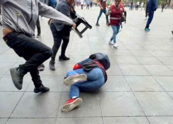 pelea Zócalo
