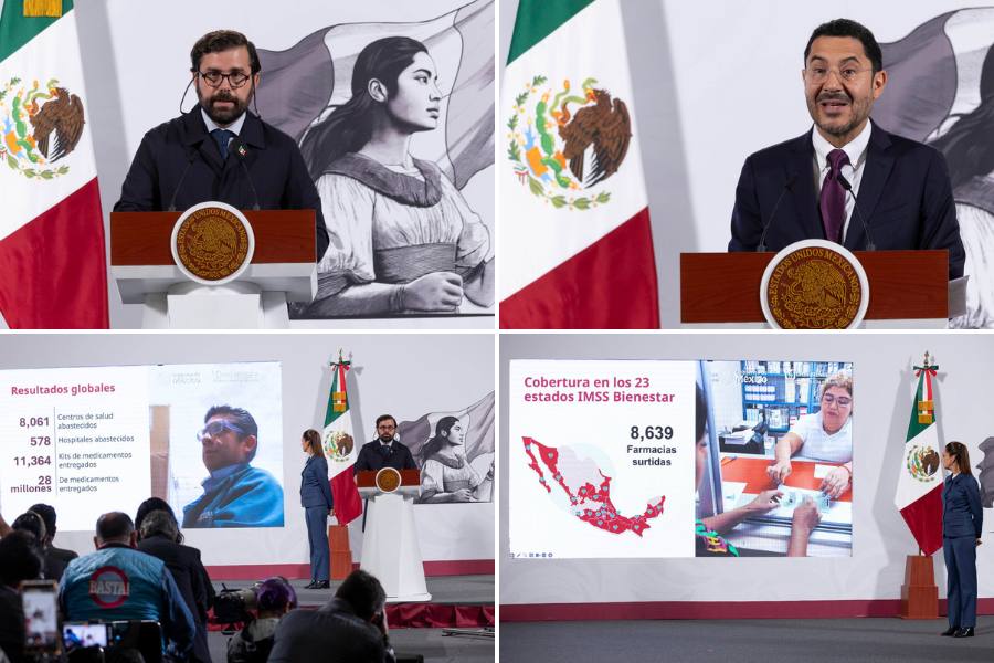 abasto de medicamentos a hospitales en Tamaulipas