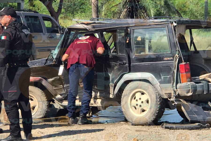 accidente en carretera victoria a monterrey