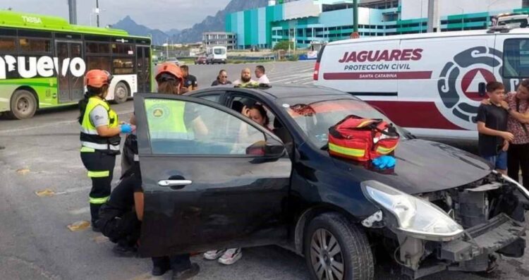 accidente lesionados en Santa Catarina