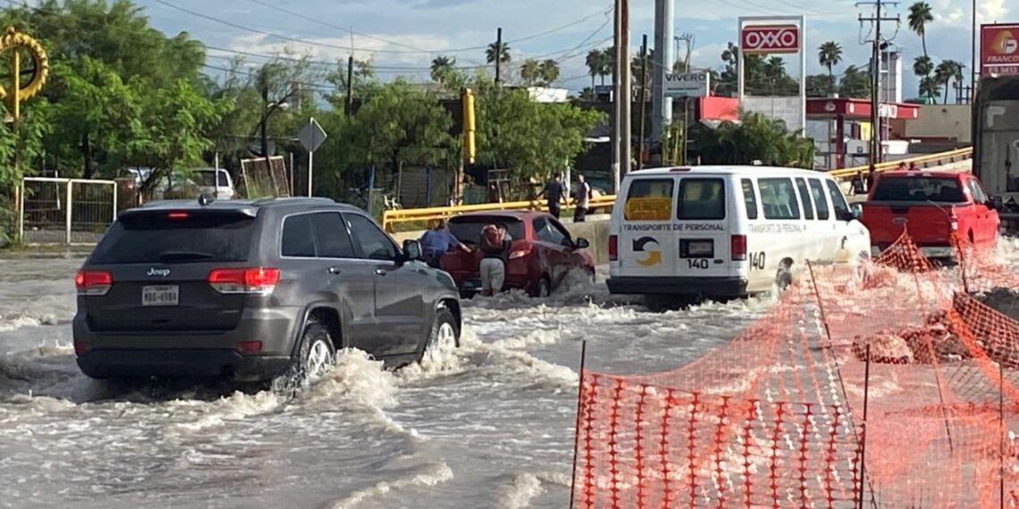 afectaciones por lluvias en Matamoros
