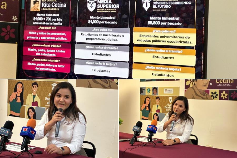 asambleas sobre becas del bienestar en tamaulipas