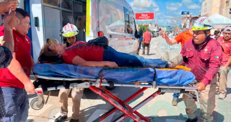 atropella a mujer El Mante