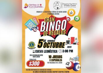 Bingo con Causa de Cáritas Nuevo Laredo