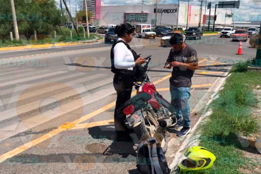 choca contra camioneta Victoria (2)