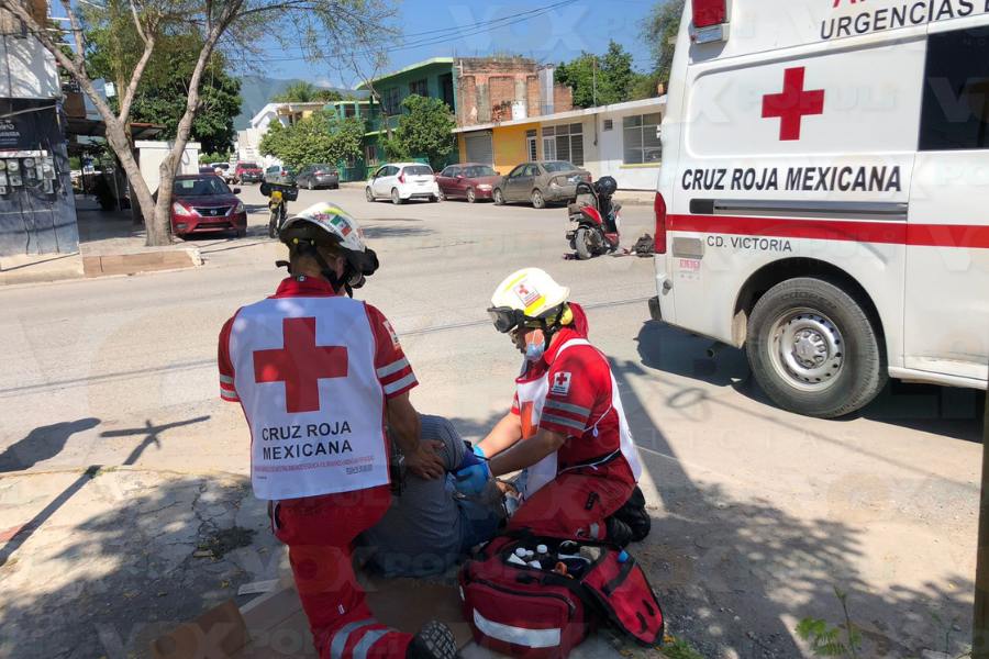 choque contra camión en victoria