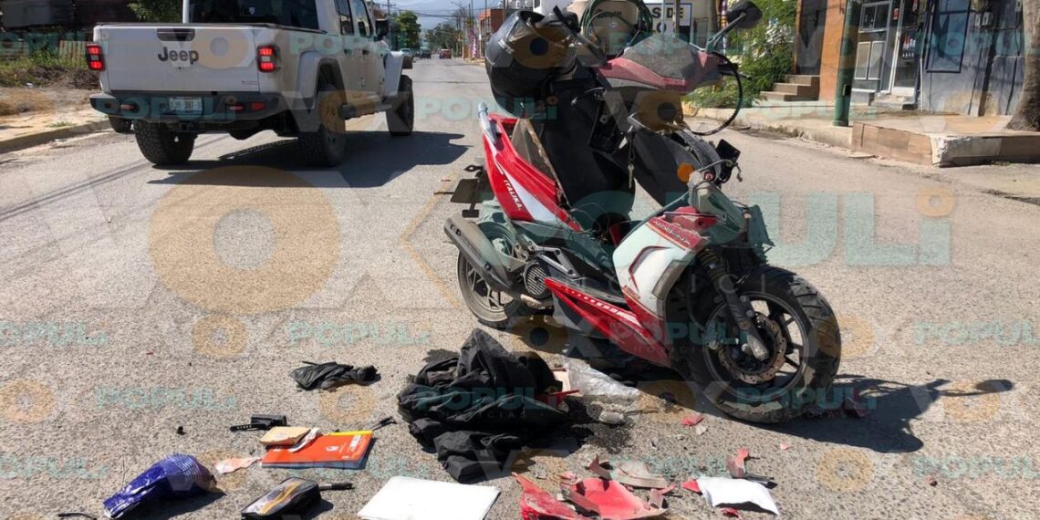 choque contra camión en victoria