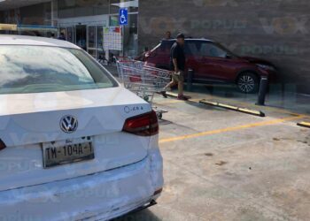 choque contra tienda en ciudad victoria