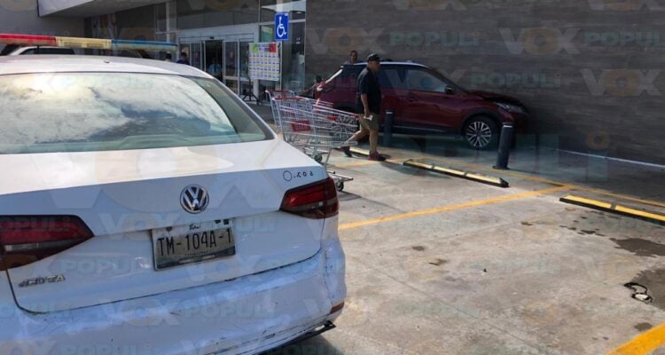 choque contra tienda en ciudad victoria