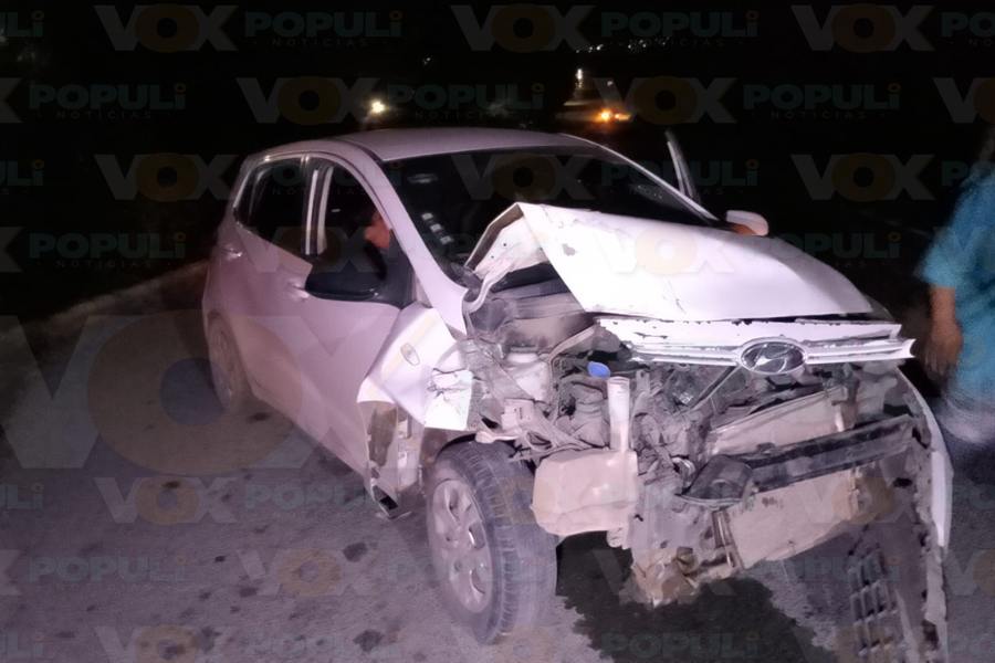 choque frontal en ciudad victoria