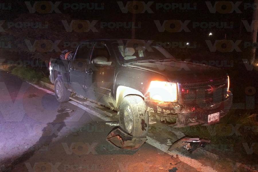 choque frontal en ciudad victoria