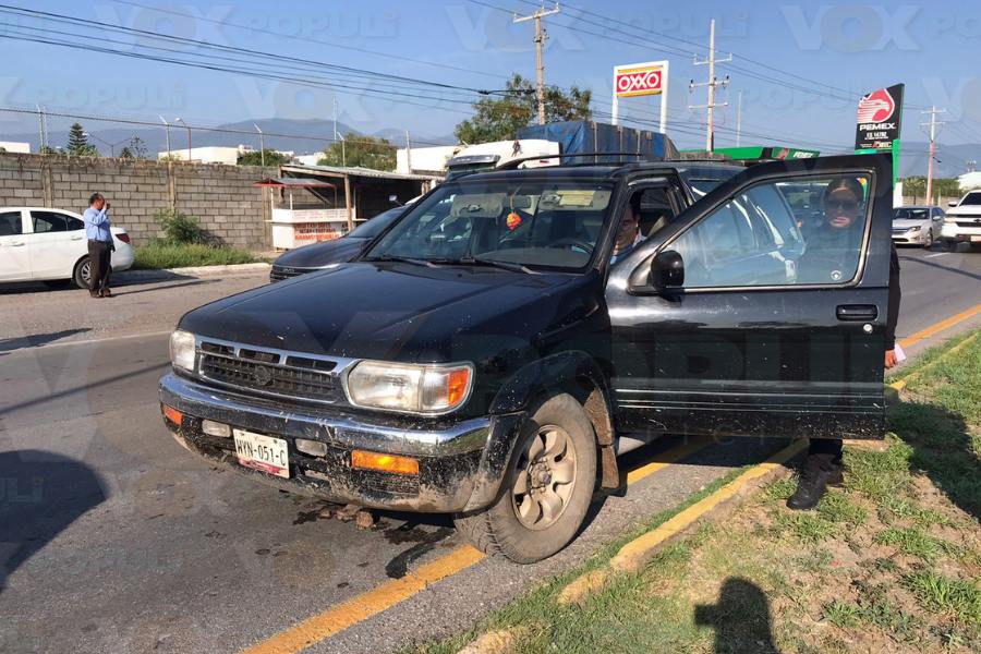 choque en libramiento de Victoria hoy