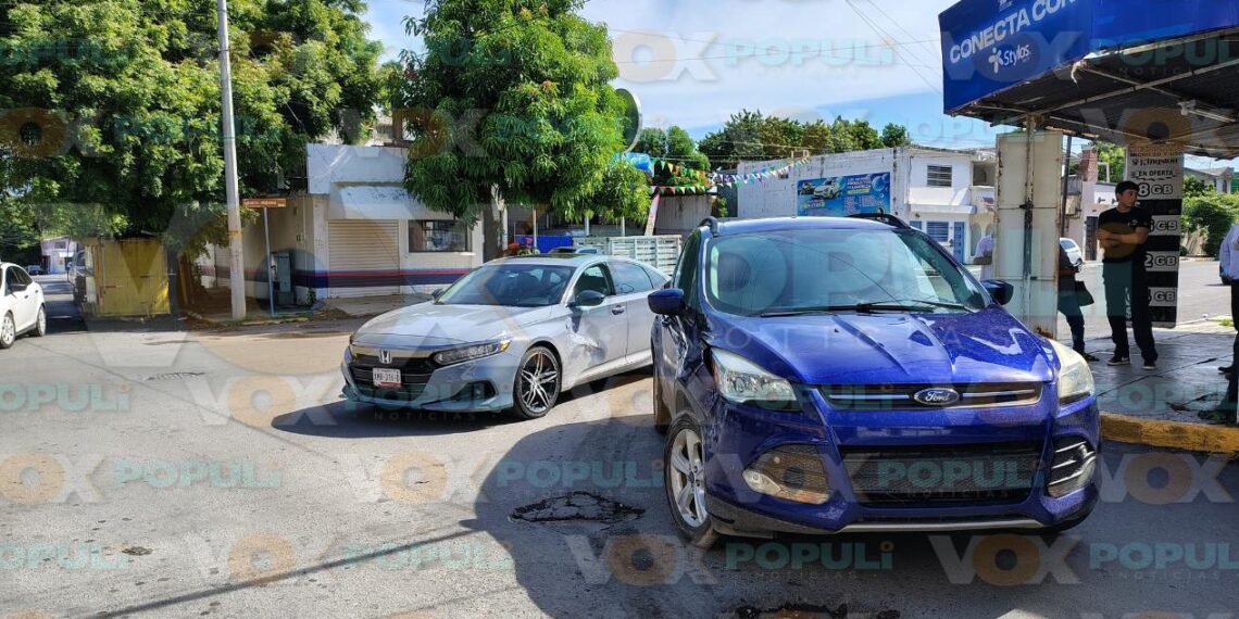 choque lateral en victoria hoy