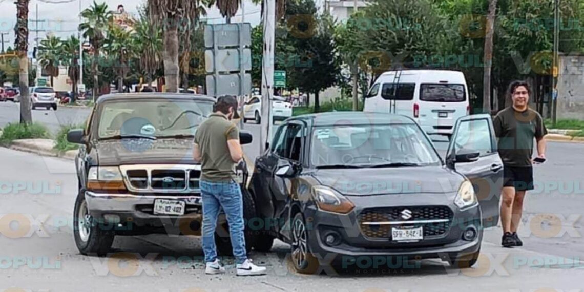 choque lateral hoy en Victoria