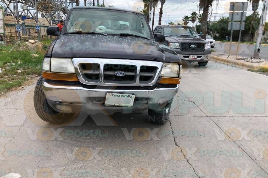 choque lateral hoy en Victoria