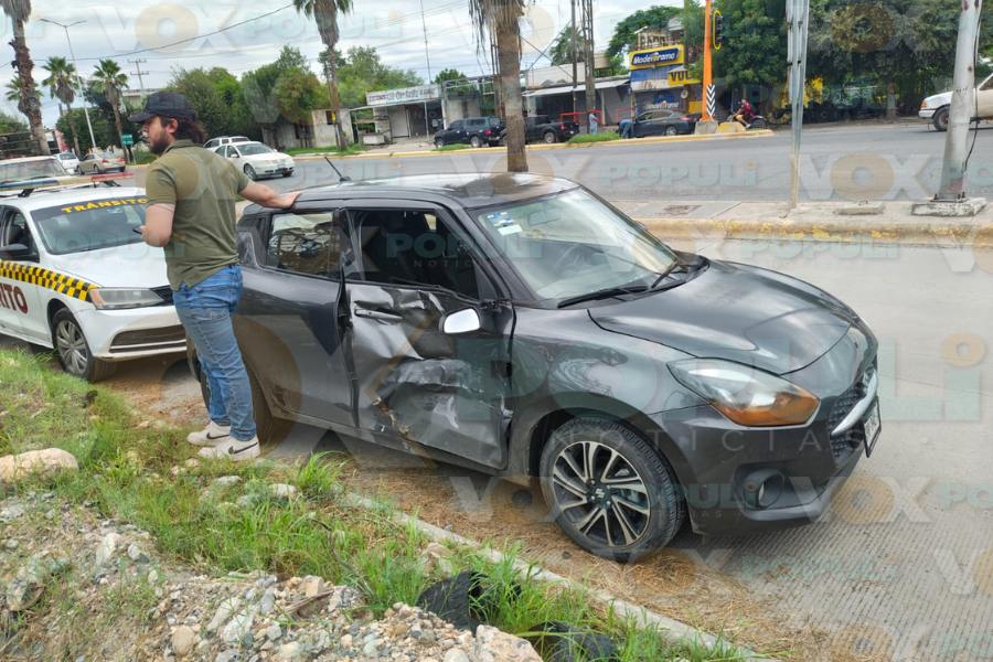 choque lateral hoy en Victoria