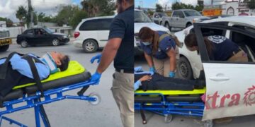 choque lesionada Matamoros