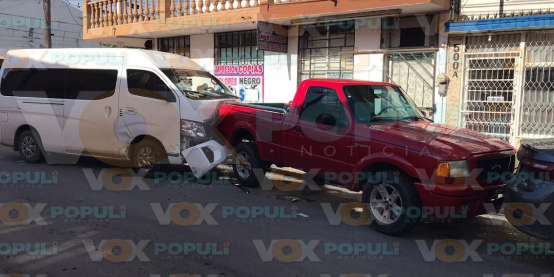 choque múltiple hoy en Victoria