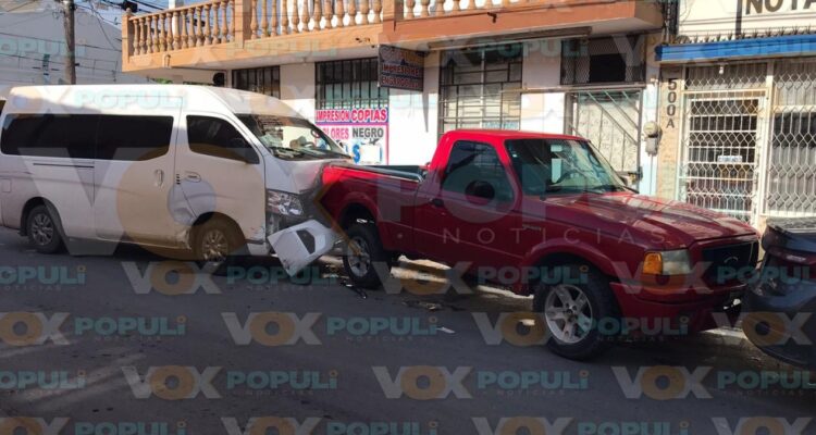 choque múltiple hoy en Victoria