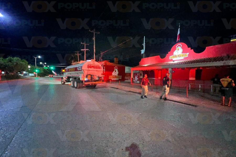 conato de incendio en bodega en mante