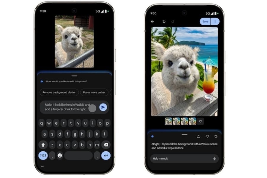 crear fotos con Gemini Google