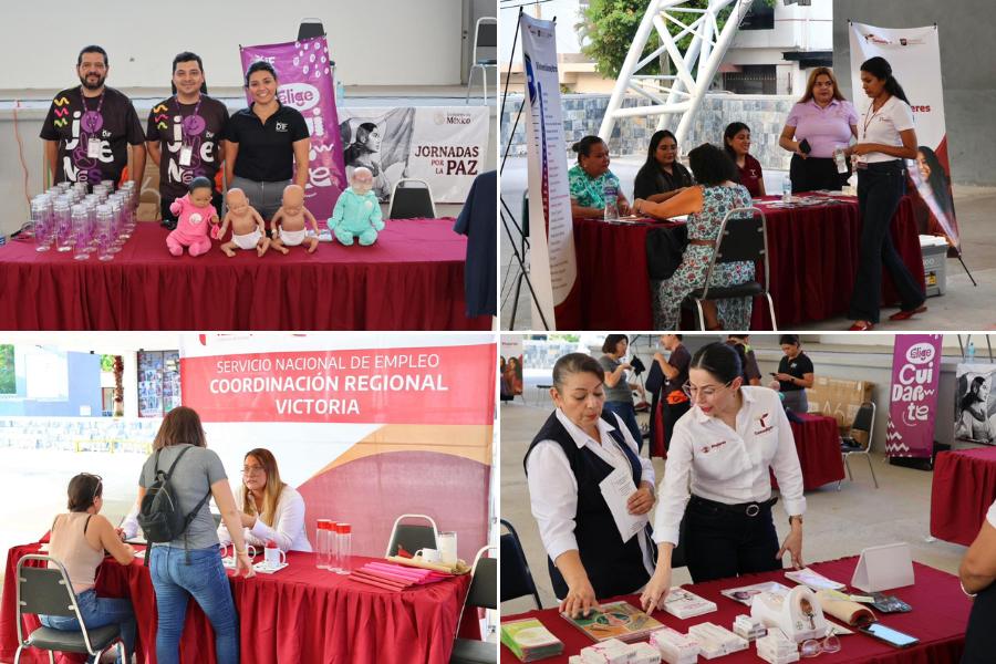 feria de servicios para mujeres en victoria