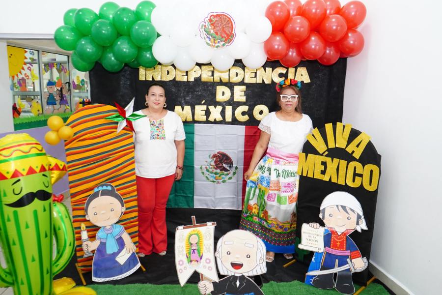 fiestas patrias en DIF Nuevo Laredo