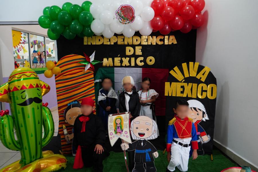 fiestas patrias en DIF Nuevo Laredo
