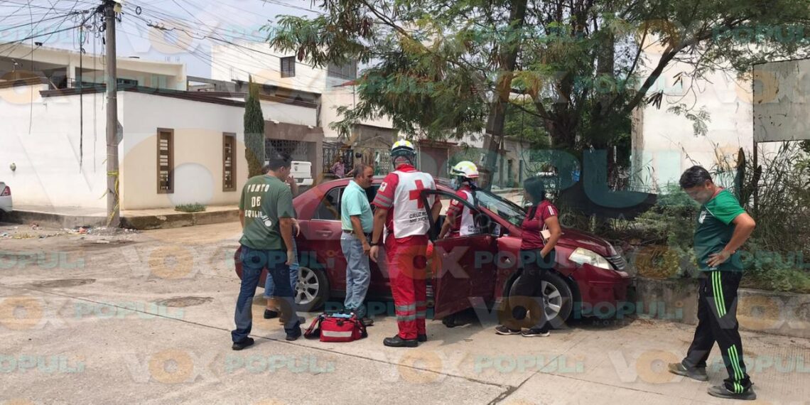 fuerte choque en Victoria hoy