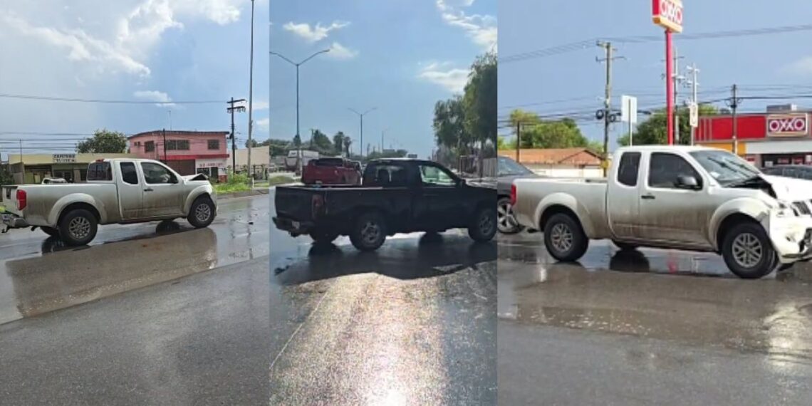 _fuerte choque sobre el Sendero Nacional