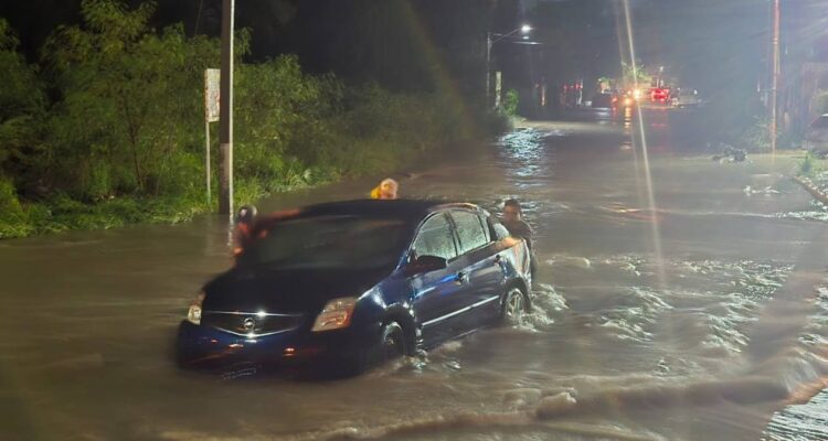 fuertes lluvias en Ciudad Victoria