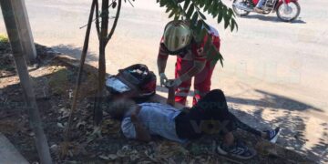 hombre inconsciente en Ciudad Victoria