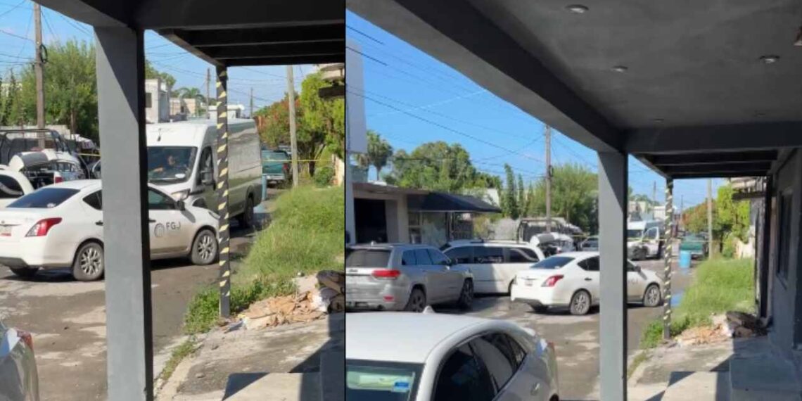 hombre sin vida en Matamoros