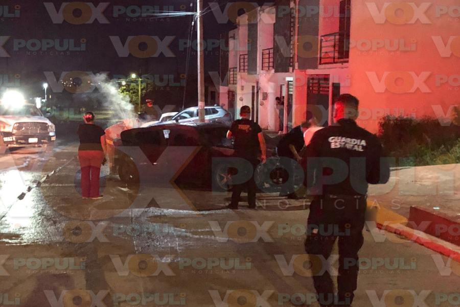 incendio de vehículo en ciudad victoria