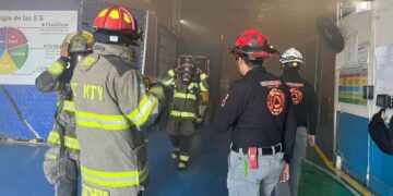 _incendio en empresa de Monterrey