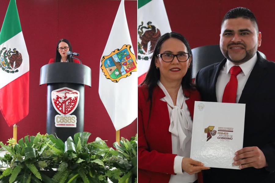 informe de gobierno del alcalde de casas