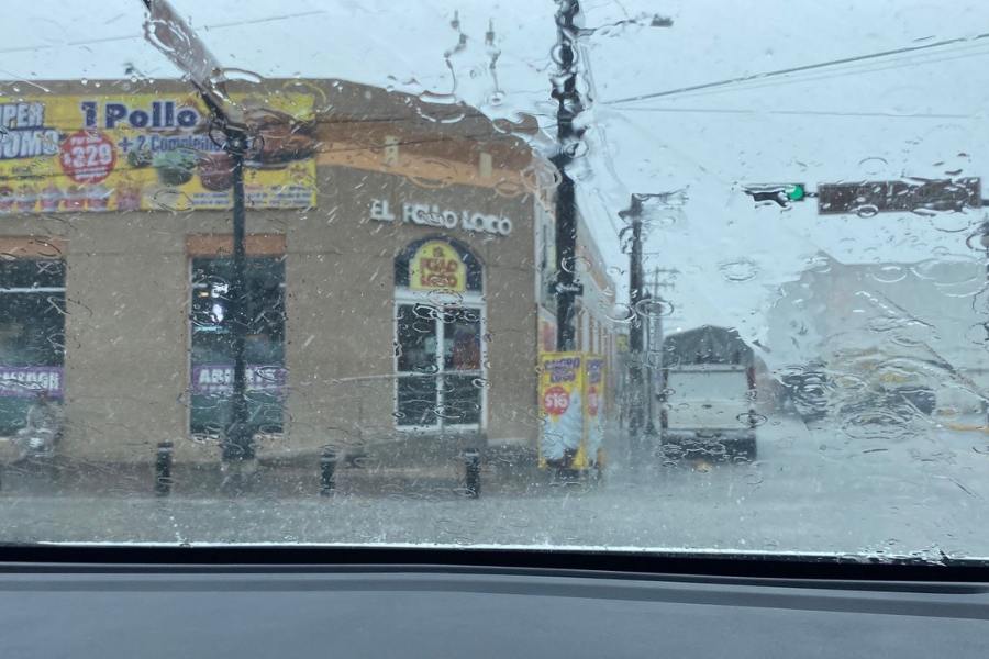 intensas lluvias en Matamoros