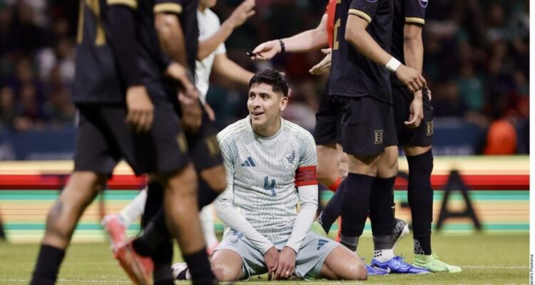 lesión muscular Edson Álvarez