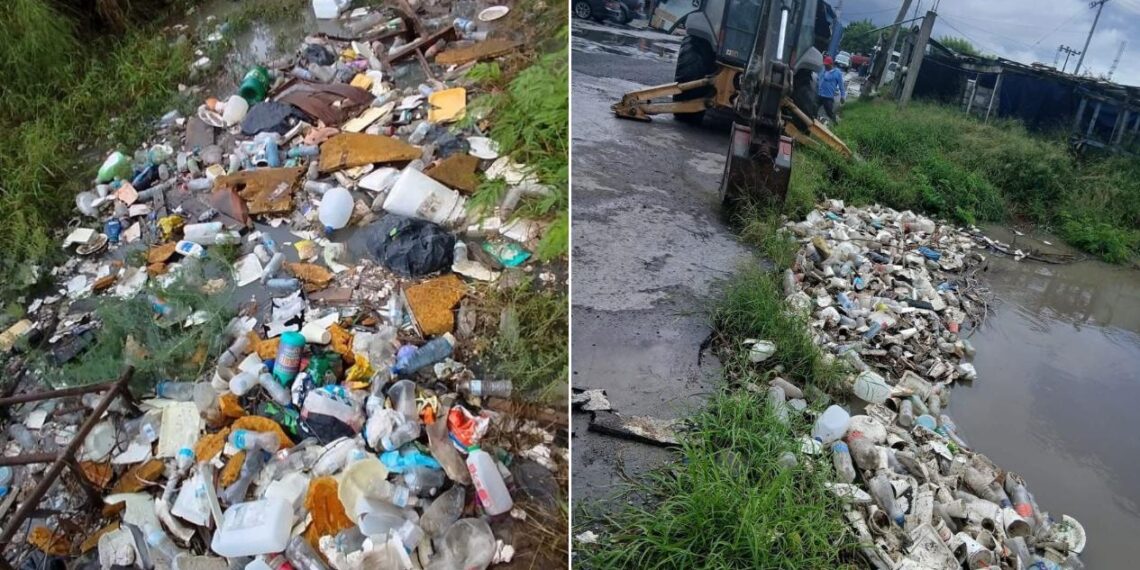 limpieza de alcantarillas en Matamoros