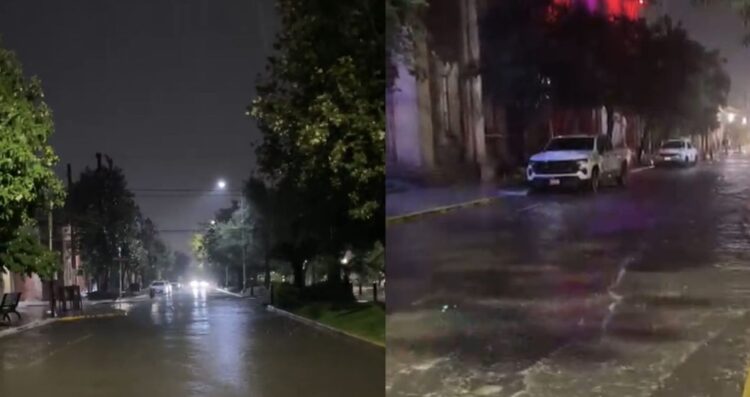 lluvia en Cd. Victoria