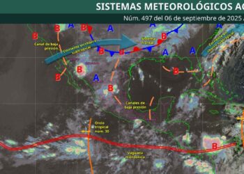 lluvias y vientos en México